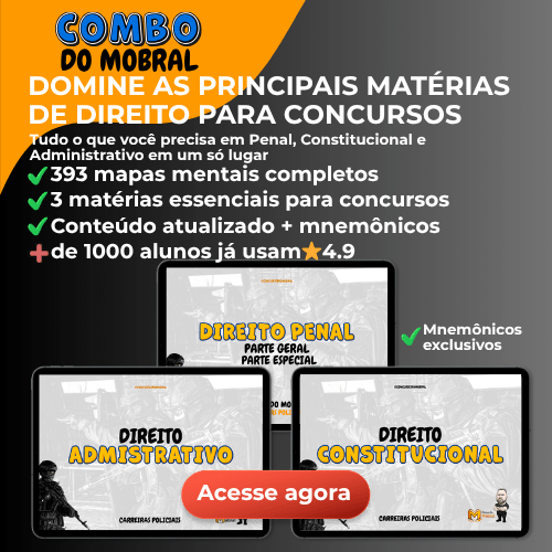 Combo de direito administrativo, direito penal e direito constitucional